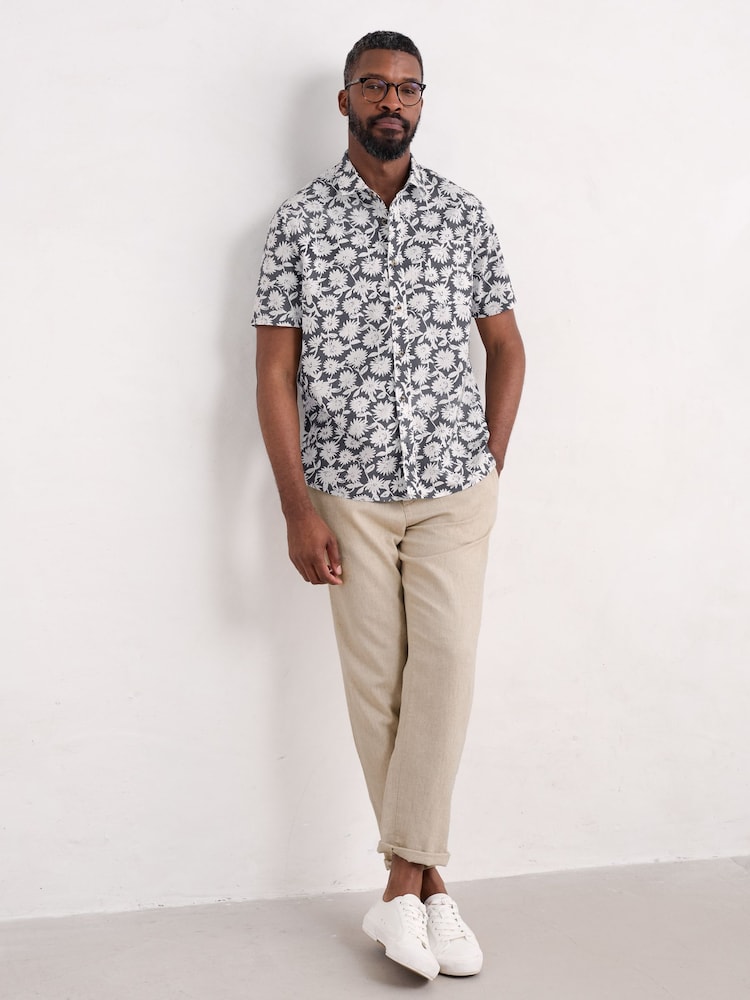 Seasalt Cornwall Grey Barque Shirt - Image 1 of 5