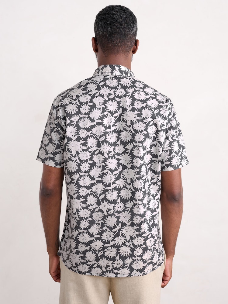 Seasalt Cornwall Grey Barque Shirt - Image 2 of 5