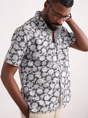 Seasalt Cornwall Grey Barque Shirt - Image 3 of 5