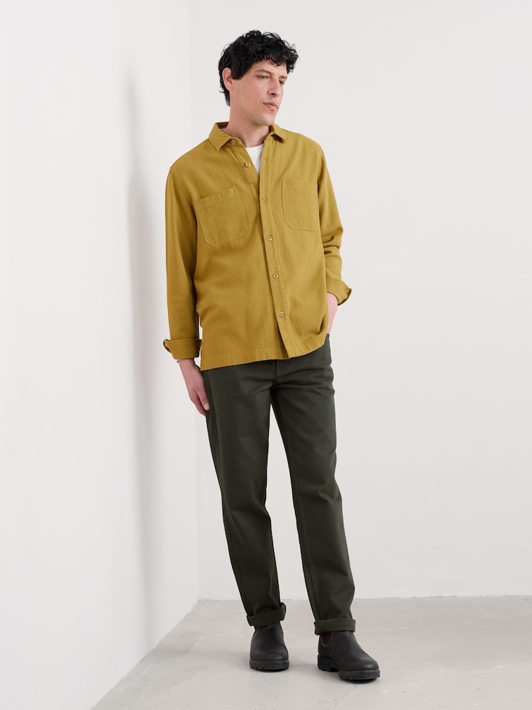 Seasalt Cornwall Green Felling Trousers - Image 1 of 5 Seasalt Cornwall Green Felling Trousers - Image 1 of 5