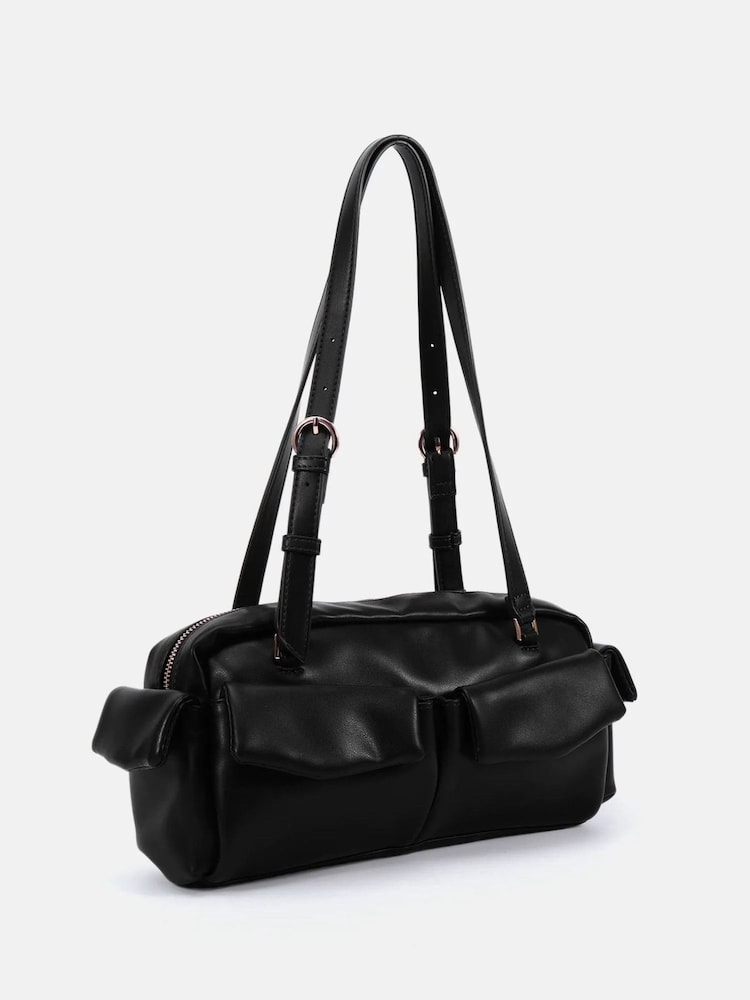 Schwarz - Novo AYVA Pocket Shoulder Bag - Bild 1 von 4