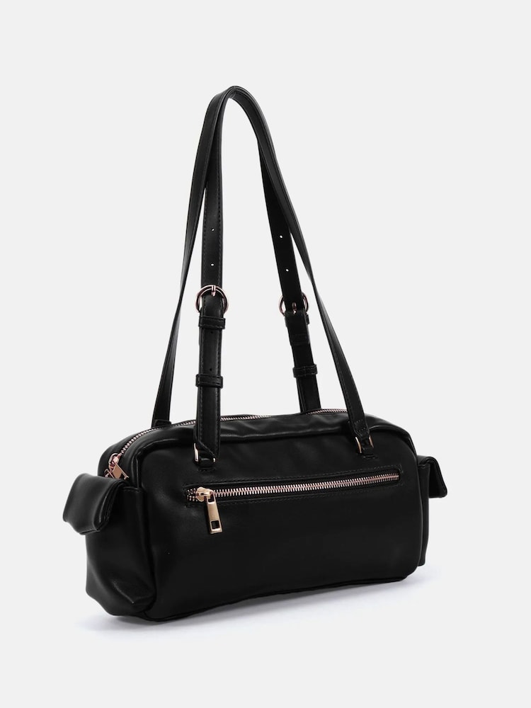 Schwarz - Novo AYVA Pocket Shoulder Bag - Bild 2 von 4