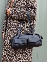 Schwarz - Novo AYVA Pocket Shoulder Bag - Bild 4 von 4