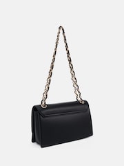 Novo Black Apprehend Chain Flap Medium Shoulder Bag - Image 2 of 4