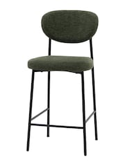 Gallery Home Set of 2 Green Orion Stools - Image 7 of 8