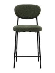 Gallery Home Set of 2 Green Orion Stools - Image 8 of 8