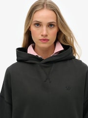 Superdry Grey Studios Relaxed Hoodie - Image 5 of 7