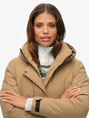 Superdry Nude City Fishtail Padded Parka - Image 7 of 9