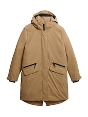 Superdry Nude City Fishtail Padded Parka - Image 8 of 9