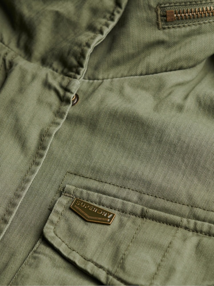 Superdry Green M65 Rookie Jacket - Image 9 of 9 Superdry Green M65 Rookie Jacket - Image 9 of 9