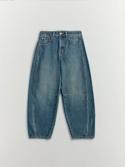 BHOEM Denim Mid Rise Balloon Leg Jeans - Image 7 of 7