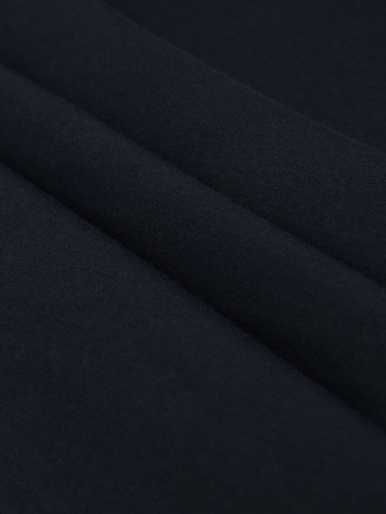 Reiss Navy Blaikie Airwater-Cotton Relaxed-Fit T-Shirt - Image 6 of 6