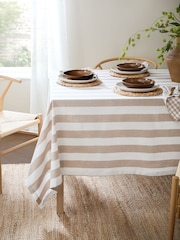 Yard Hayle ストライプ柄テーブルクロス - 画像 1 / 4