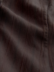 Шоколад күрөң - Textured Stripe Waistcoat - 11ичинен 11 сүрөт