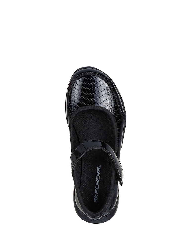 Skechers Black Microstrides School Shoes - Image 5 of 5