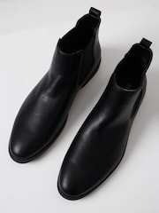 Threadbare Black Chelsea Boots - Image 2 of 4