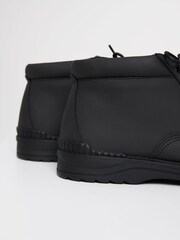 Threadbare Black Lace-Up Boots - Image 3 of 4