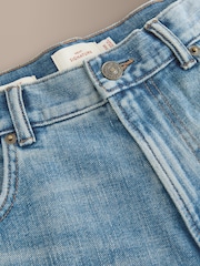 Light Blue Denim Straight Fit Signature Selvedge Denim Jeans - Image 3 of 5