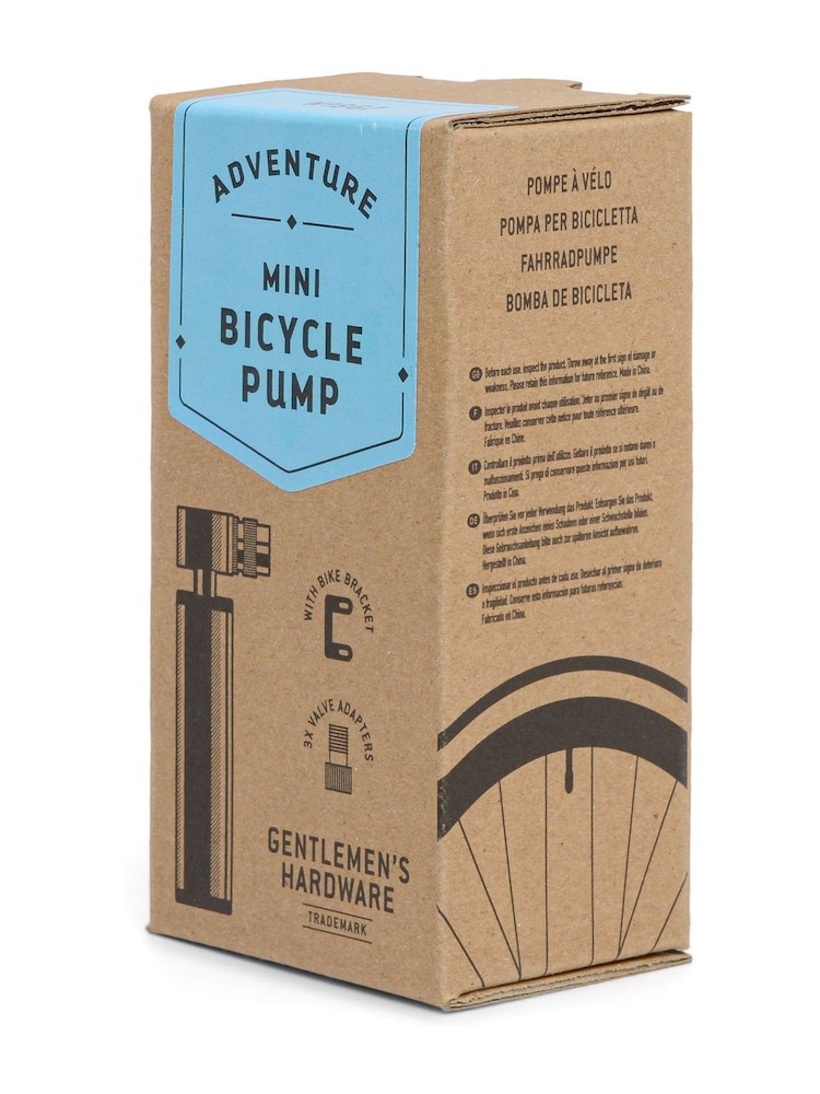 Gentleman’s Hardware Multi Mini Bicycle Pump - Image 11 of 11