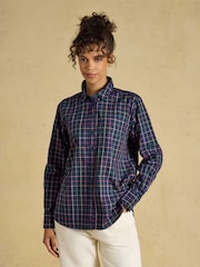 Boyfriend Oxford Navy Shirt - Image 1 of 8