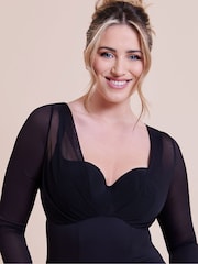 Curvy Kate Boost Me Up Sleeved Padded Balcony Black Body - Image 3 of 6