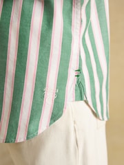 Boyfriend Oxford Green Shirt - Image 5 of 6