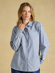 Boyfriend Oxford Blue Stripe Shirt - Image 1 of 8