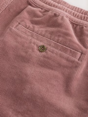 Dark 粉色 - 松紧腰带短裤 - 11的图像11｝