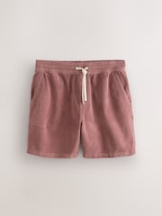 Dark 粉色 - 松紧腰带短裤 - 11的图像7｝