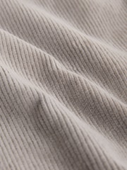 棕色 - 松紧腰带短裤 - 11的图像9｝