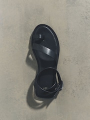 The Set Premium Zehenschlaufen-Sandalen Aus Leder - Bild 6 von 8