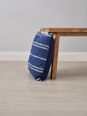 BHS 2 Pack Navy Riga Cushions - Image 4 of 5