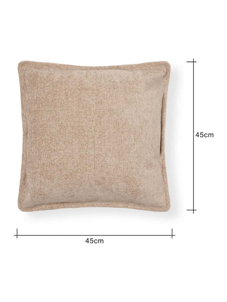 BHS 2 Pack Natural Oxford Chenille Cushions - Image 3 of 3 BHS 2 Pack Natural Oxford Chenille Cushions - Image 3 of 3