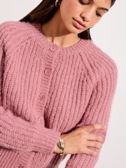 Roze - Cardigan Friends Like These Tricou la baza gâtului - Imaginea 4 din 4