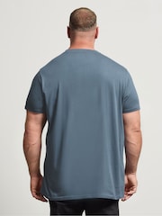 BadRhino Big & Tall Blue Longline T-Shirts 5 Pack - Image 4 of 5