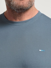 BadRhino Big & Tall Blue Longline T-Shirts 5 Pack - Image 5 of 5