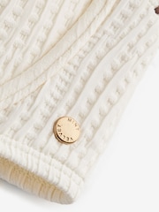 Mint Velvet Cream Whipstitch Non Padded Underwired Bikini Top - Image 3 of 3