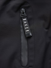 Baker by Ted Baker Black Waterproof Lightweight Coat - Image 13 of 20