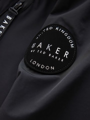 Baker by Ted Baker Black Waterproof Lightweight Coat - Image 14 of 20
