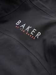 Baker by Ted Baker Black Waterproof Lightweight Coat - Image 18 of 20