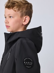 Baker by Ted Baker Black Waterproof Lightweight Coat - Image 7 of 20