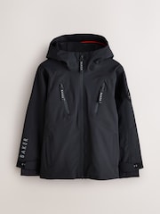 Baker by Ted Baker Black Waterproof Lightweight Coat - Image 8 of 20