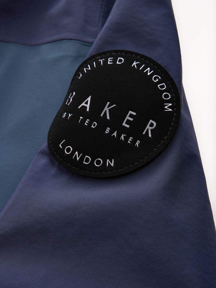 Baker by Ted Baker Navy Waterproof Lightweight Coat - Image 20 of 20 Baker by Ted Baker Navy Waterproof Lightweight Coat - Image 20 of 20