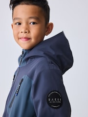 Baker by Ted Baker Navy Waterproof Lightweight Coat - Image 5 of 20