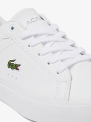 Lacoste White Power Court Trainers - Image 6 of 6