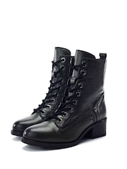 Moda in Pelle Berna Lace-Up Block Heel Boots - Image 2 of 4