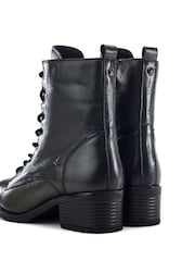 Moda in Pelle Berna Lace-Up Block Heel Boots - Image 4 of 4