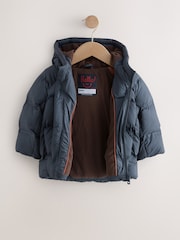 Navy Padded Coat (3mths-7yrs) - Image 7 of 9
