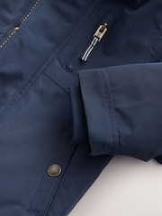 Navy Waterproof Borg Lined Parka (3mths-7yrs) - Image 10 of 10
