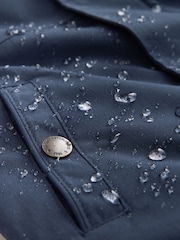 Navy Waterproof Borg Lined Parka (3mths-7yrs) - Image 9 of 10